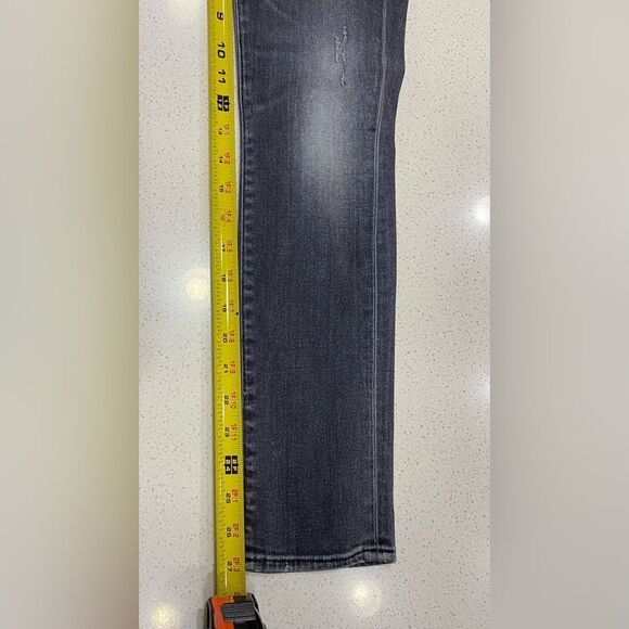 R13 Kate Skinny Jeans Orion Black 26x27 Made in Italy Distressed EUC - Picture 9 of 13